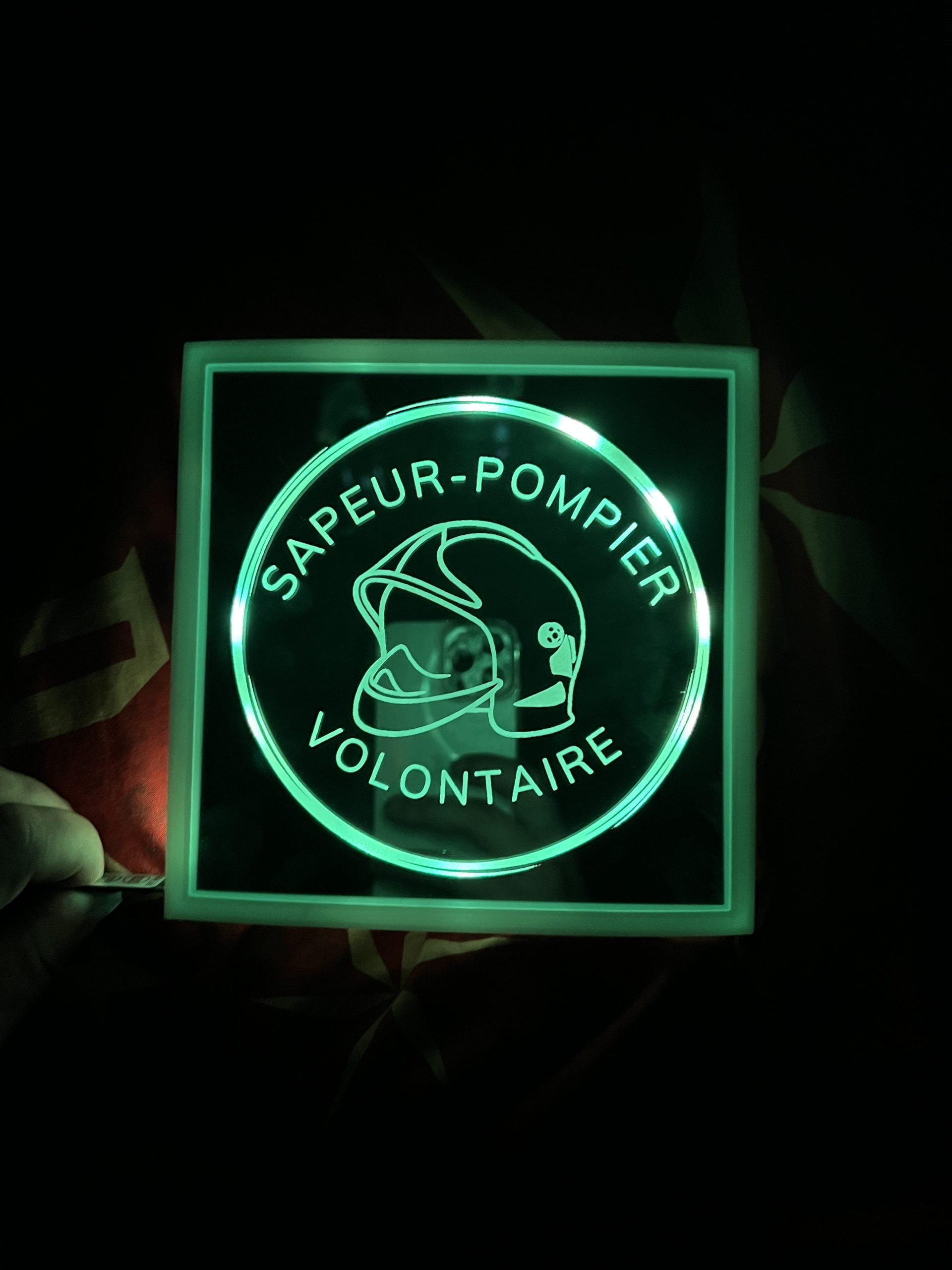 Cadre miroir Sapeur-pompier Volontaire