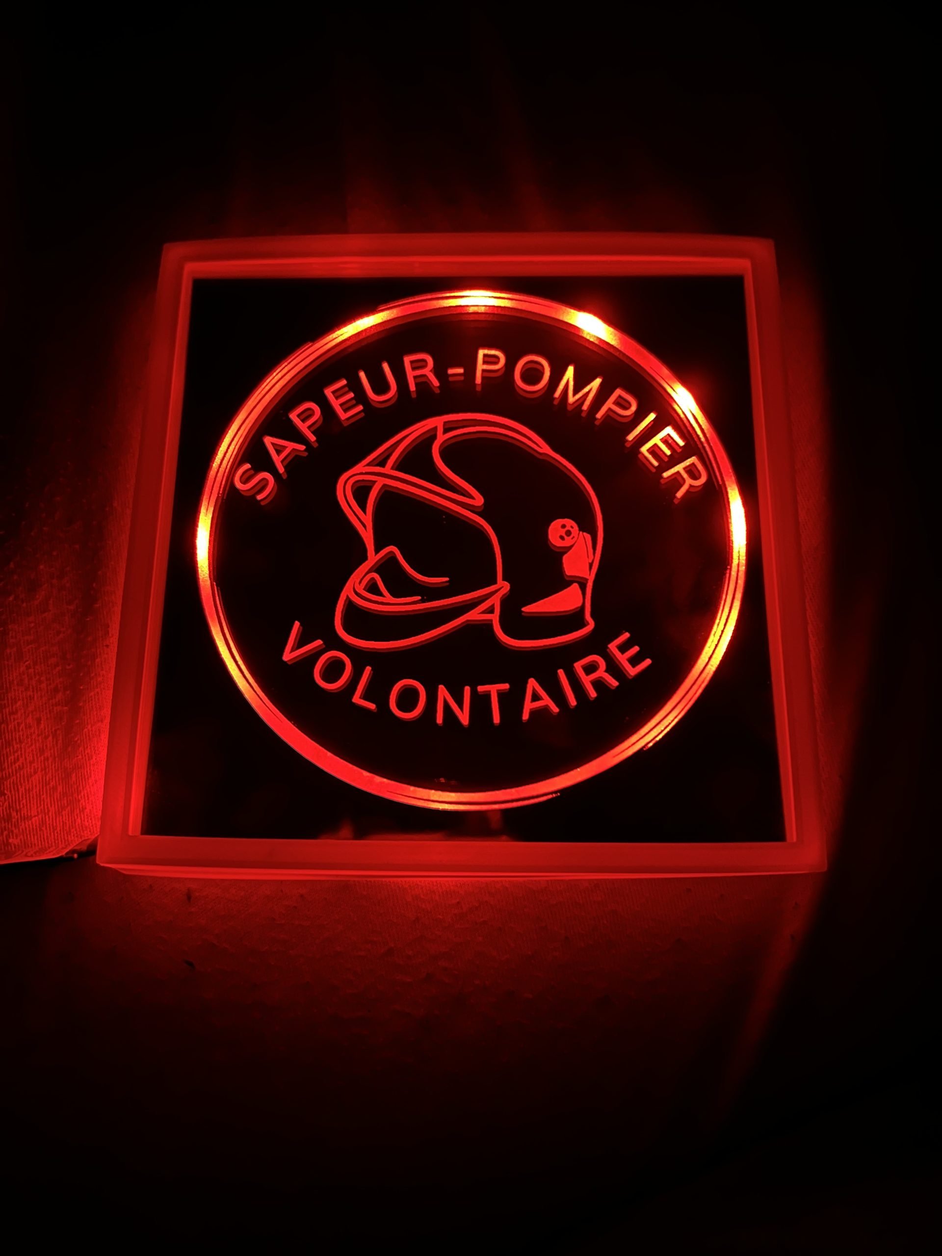 Cadre miroir Sapeur-pompier Volontaire – Image 3