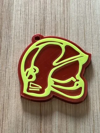 Porte clé casque de pompier