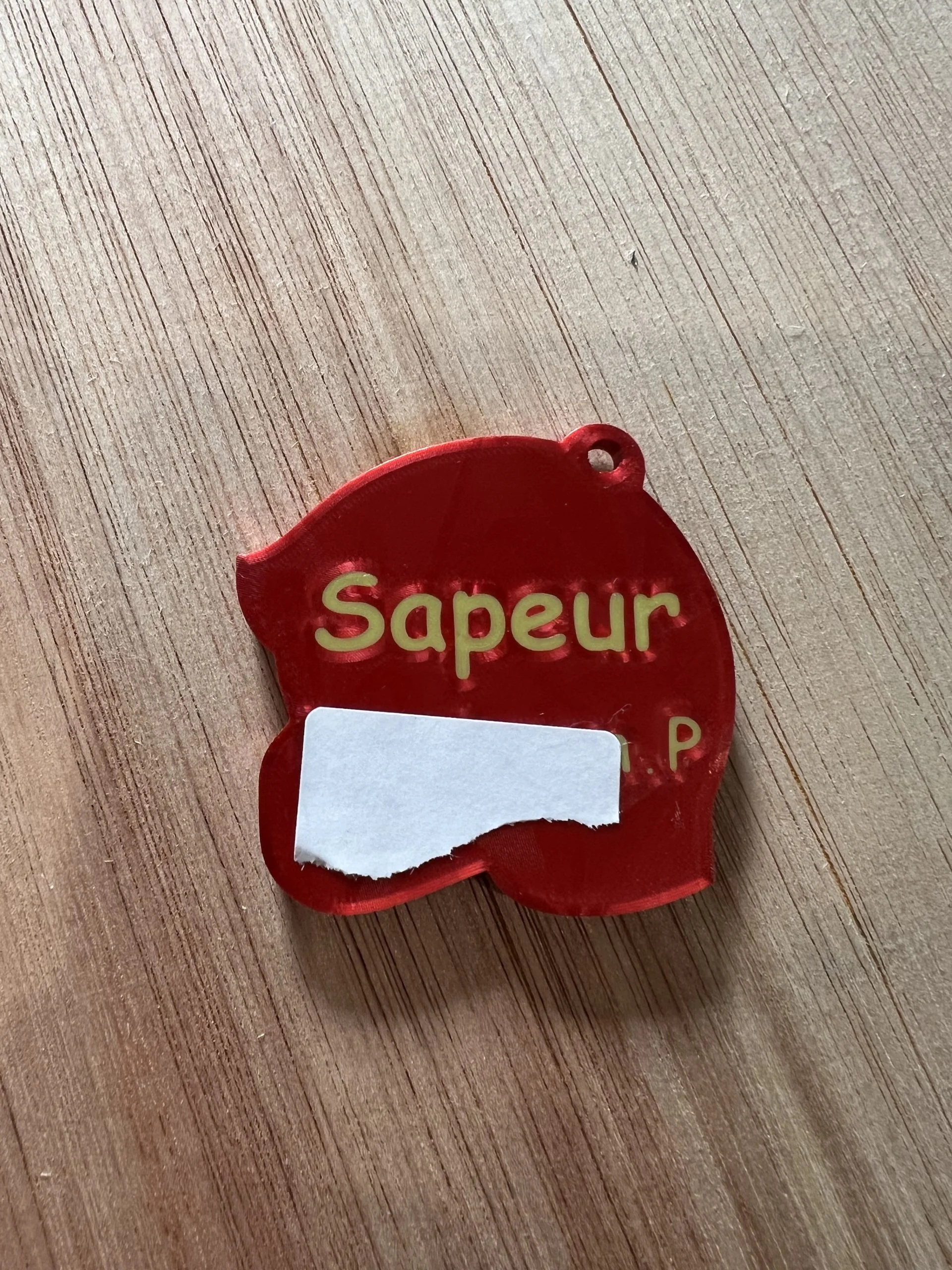 Porte clé casque de pompier – Image 2