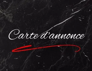 Carte D'annonce
